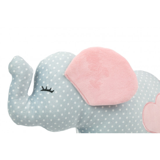 Dětský polštářek slon růžový