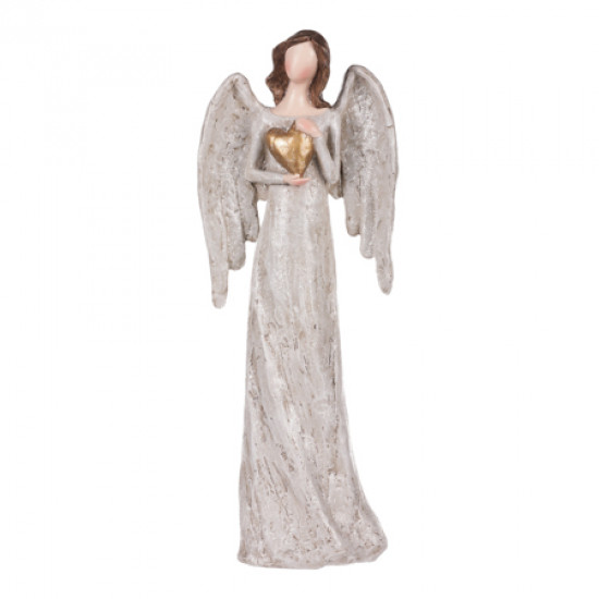 Anděl z polyresinu 30 cm