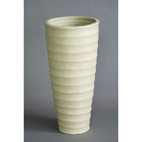 Keramická váza smetanová 59cm